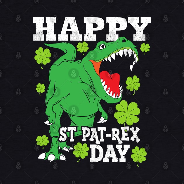 Happy St Patricks Day Dinosaur T-Rex Dino by LEGO